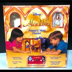 DISNEY ALADDIN SOUND & STORY THEATER 90s